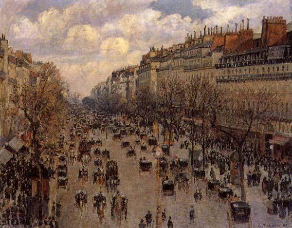 Camille Pissarro Boulevard Montaartre